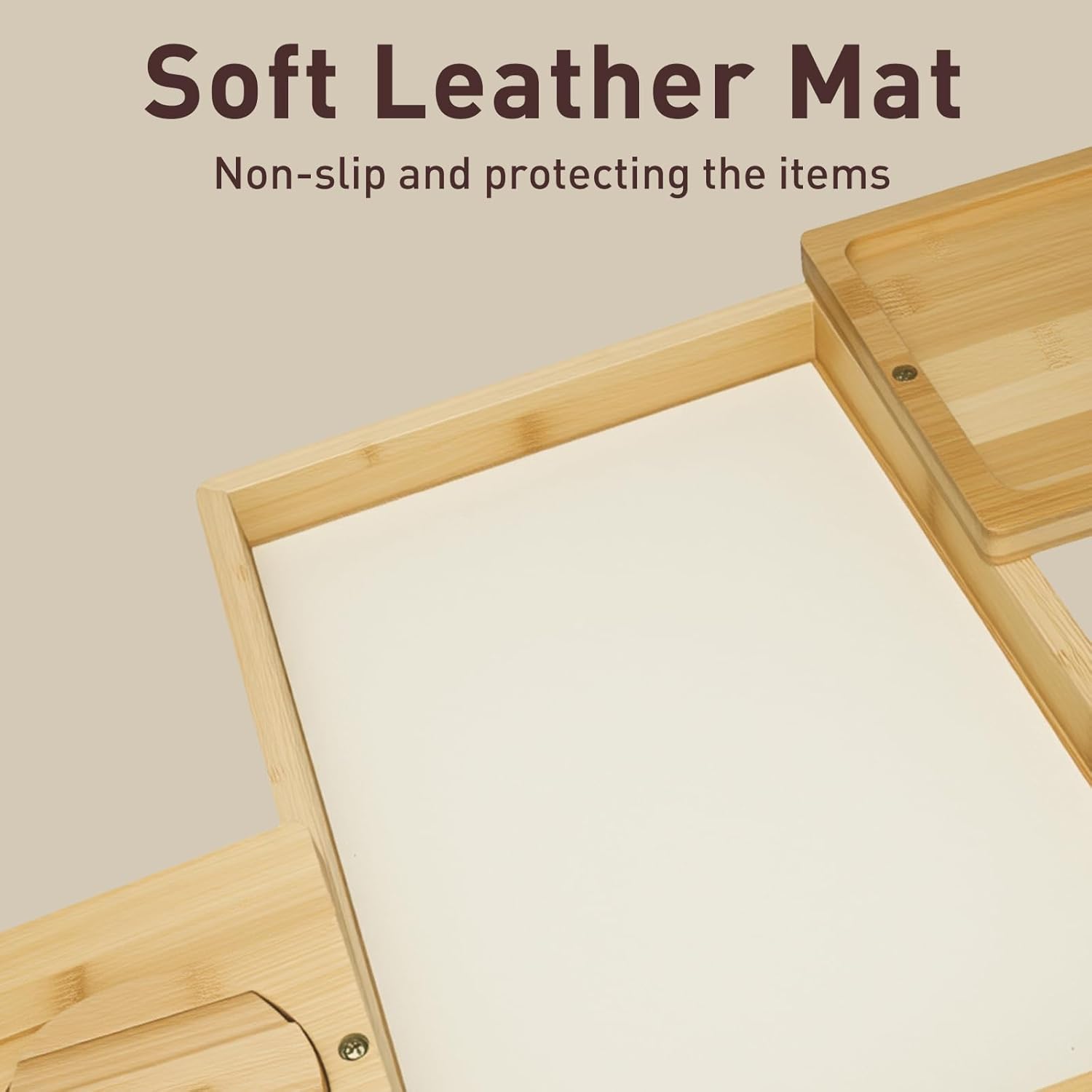 Bamboo Couch Arm Tray