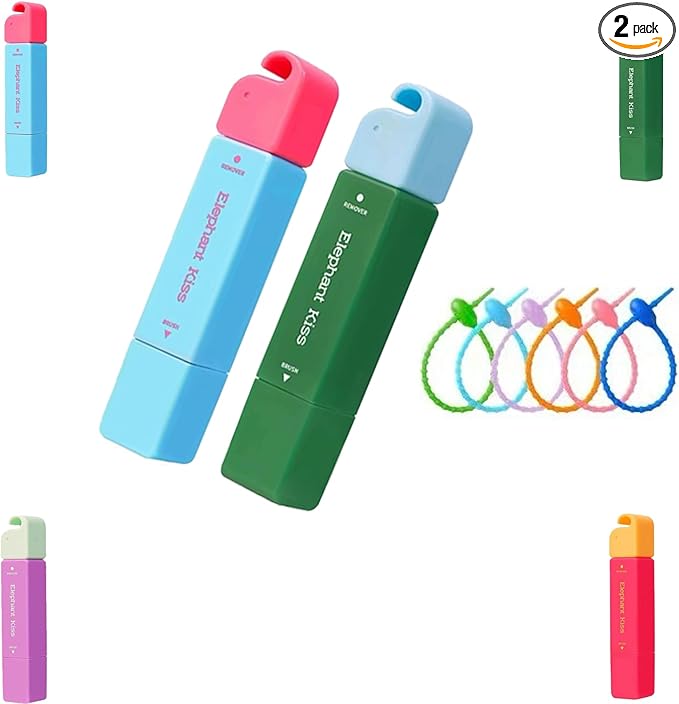 Stain Remover Pen, 3-Second Stain Remover Pen, with Lanyard, Travel & Pocket-Sized, for On-The-Go Cleaning, Tackles Stubborn Safe on Fabrics, Tackles Food, Drink & Makeup (blue)