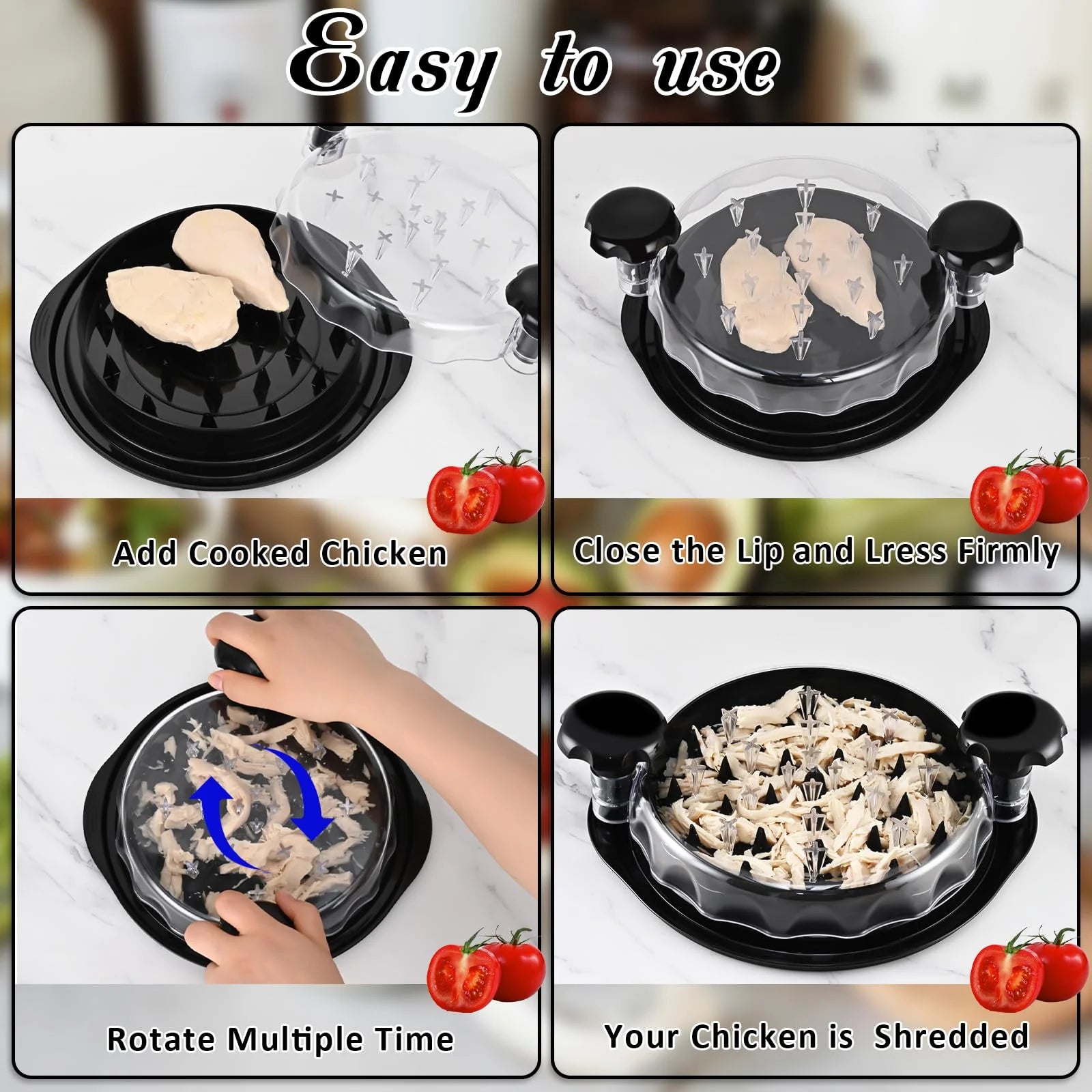 Chicken Shredder Twist Tool